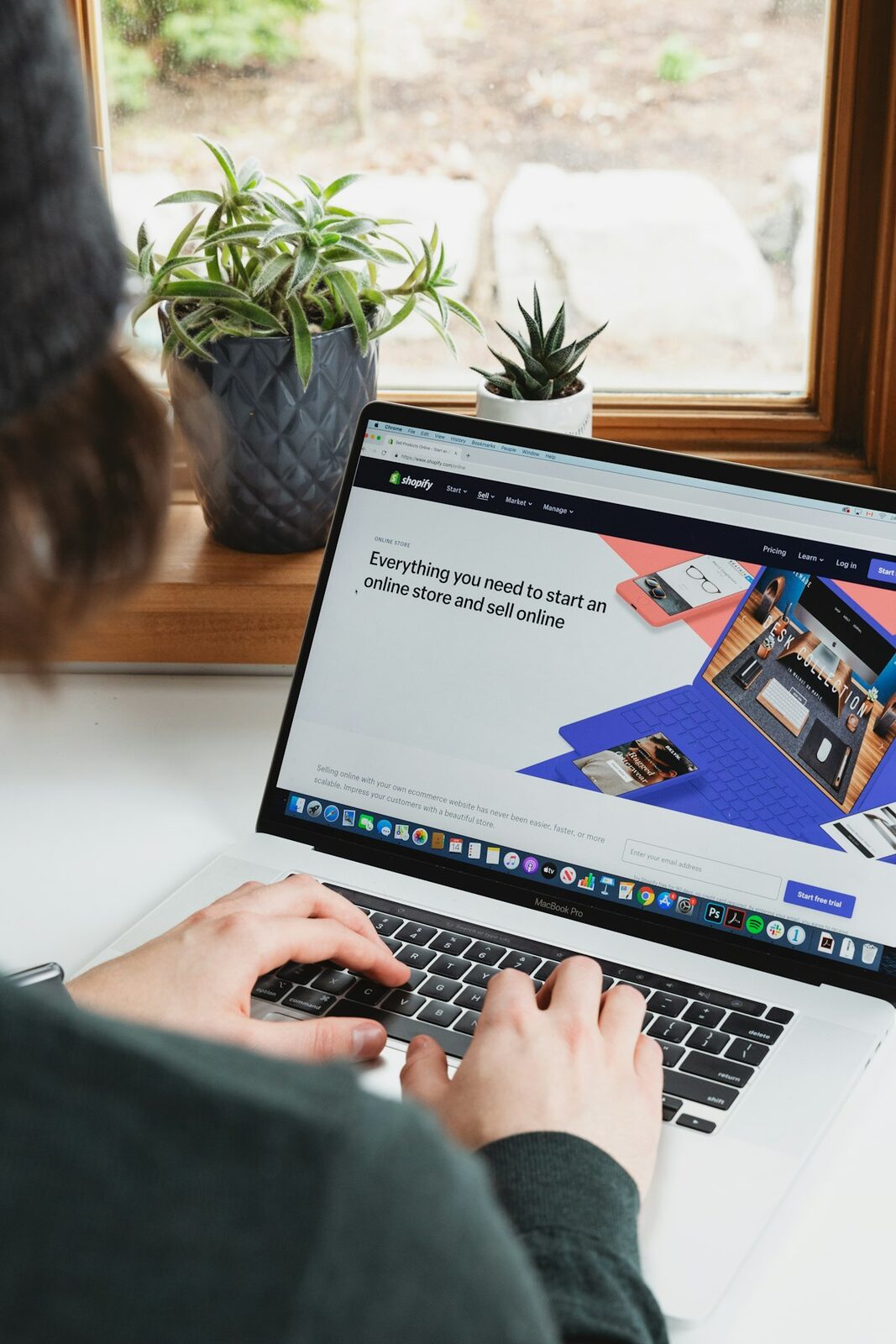 Carrito de compra abandonado en una tienda online